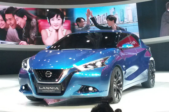 北京车展日产全新概念车 Lannia发布
