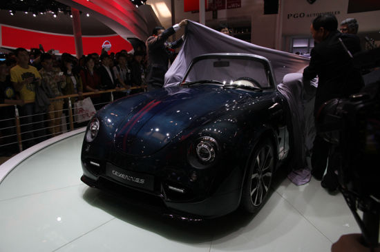 绝对另类小众 PGO北京车展高调亮相