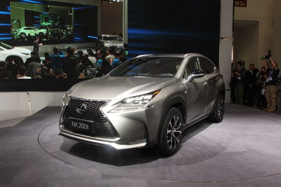 雷克萨斯全新NX亮相车展 五月接受预定
