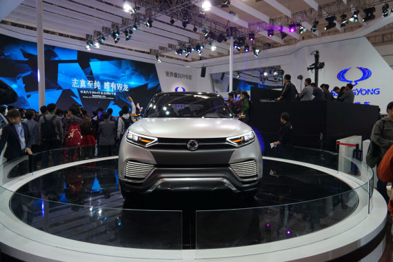 XLV概念车领衔 双龙携全车系庆60周年