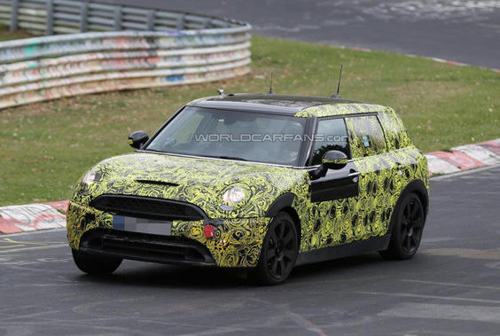 新MINI Clubman最新谍照 或年底发布