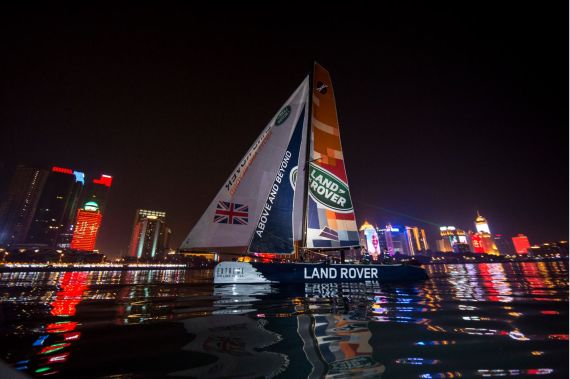 路虎鼎力支持2014世界极限帆船系列赛