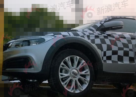 观致3 Cross跨界车型谍照曝光 年底上市