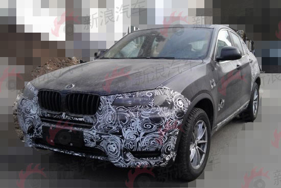 下半年进口 宝马X4测试车国内曝光