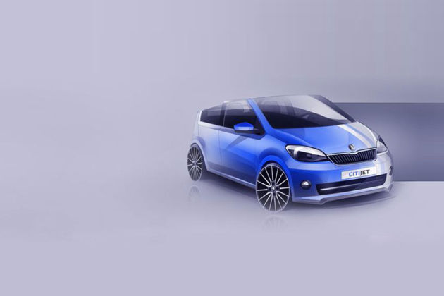 秋水会亮相 斯柯达CitiJet概念车绘稿曝光