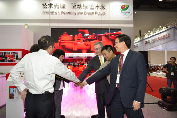 绿色动力 康明斯国产天然气发动机发布