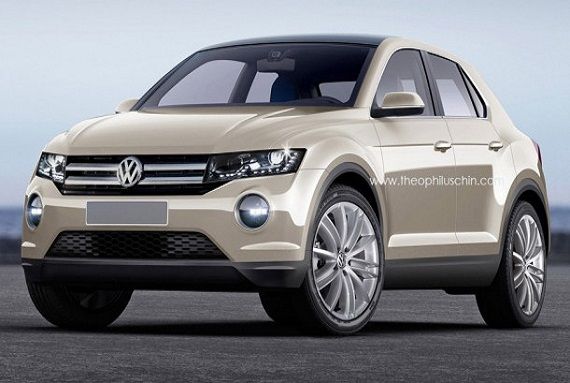 全新大众途观预赏图 采用MQB全新平台