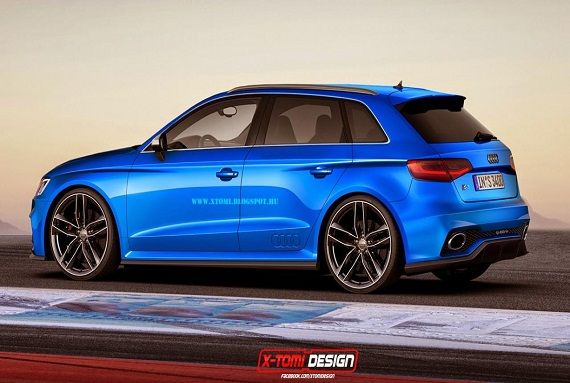 全新奥迪RS3两厢预赏图 将亮相巴黎车展