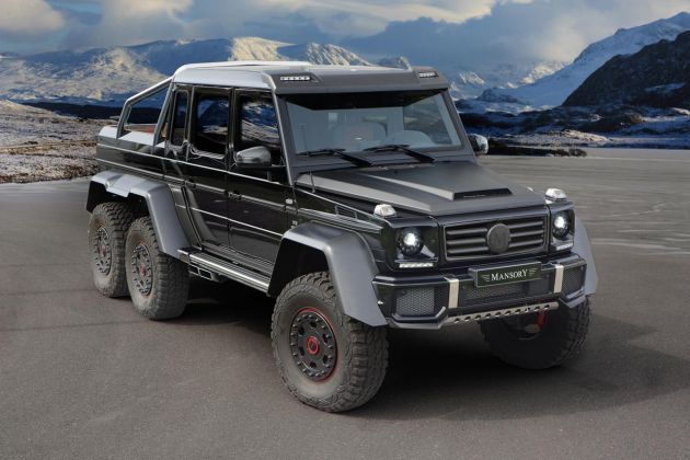 Mansory升级版梅赛德斯-奔驰G63 AMG 6x6