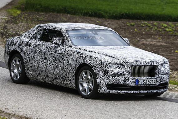 劳斯莱斯入门级敞篷车谍照 4.6秒破百