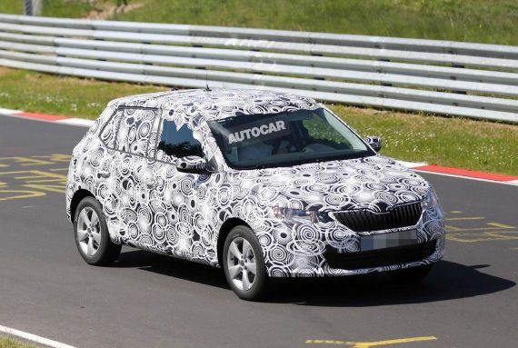 第三代斯柯达晶锐谍照曝光 巴黎车展首发