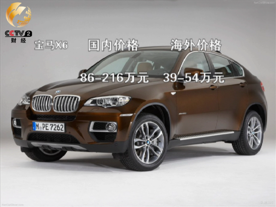 央视再曝进口车暴利 车企日进纯利润千万