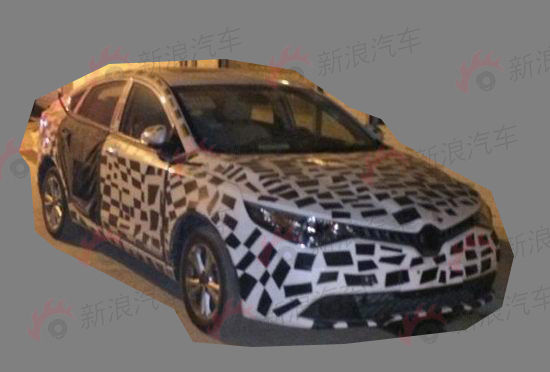 配1.4T发动机 上汽全新MG5三厢车型曝光