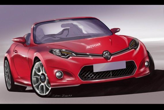 MG有意推双座敞篷跑车提升品牌形象