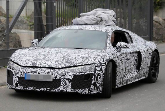 新一代奥迪R8超跑谍照曝光 2015年首发