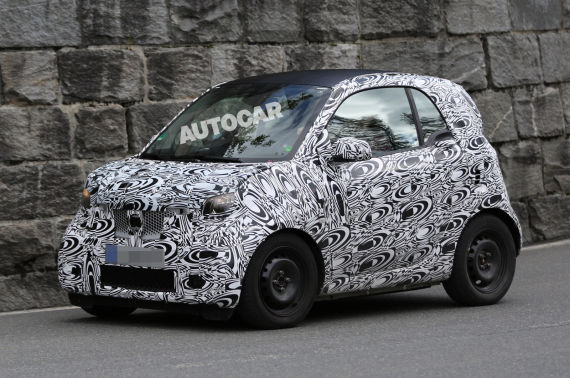 新一代Smart Fortwo变两厢 安全性增强