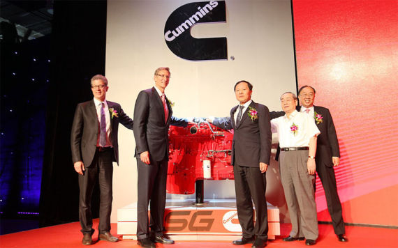 康明斯ISG系列重型发动机量产下线