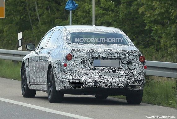 全新一代宝马7系混合动力版谍照曝光
