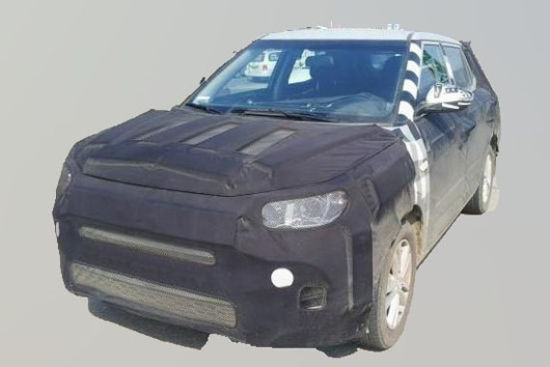 进口引入 双龙全新小型SUV国内谍照曝光