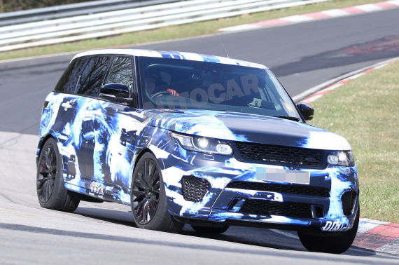 高性能版揽胜Sport谍照曝光 或年底上市