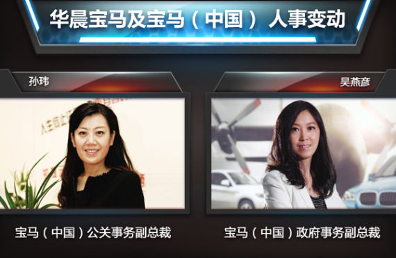 宝马人事调整 孙玮将调BMW中国任副总裁
