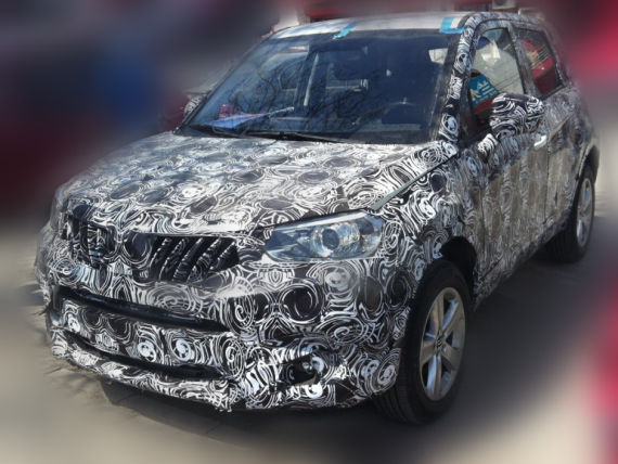 中华V3谍照曝光 自主设计将成亮点