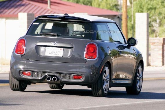 MINI Cooper JCW高性能掀背车谍照曝光