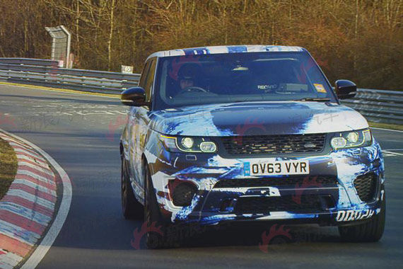 路虎揽胜Sport SVR原型车发布 明年上市