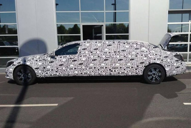 百万宝贝 奔驰S级普尔曼将冲锋劳斯莱斯