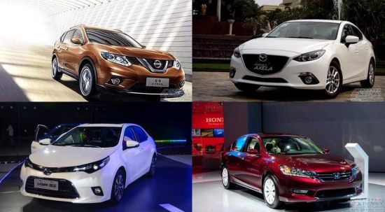 日系车上半年在华销量盘点 新车主导涨跌