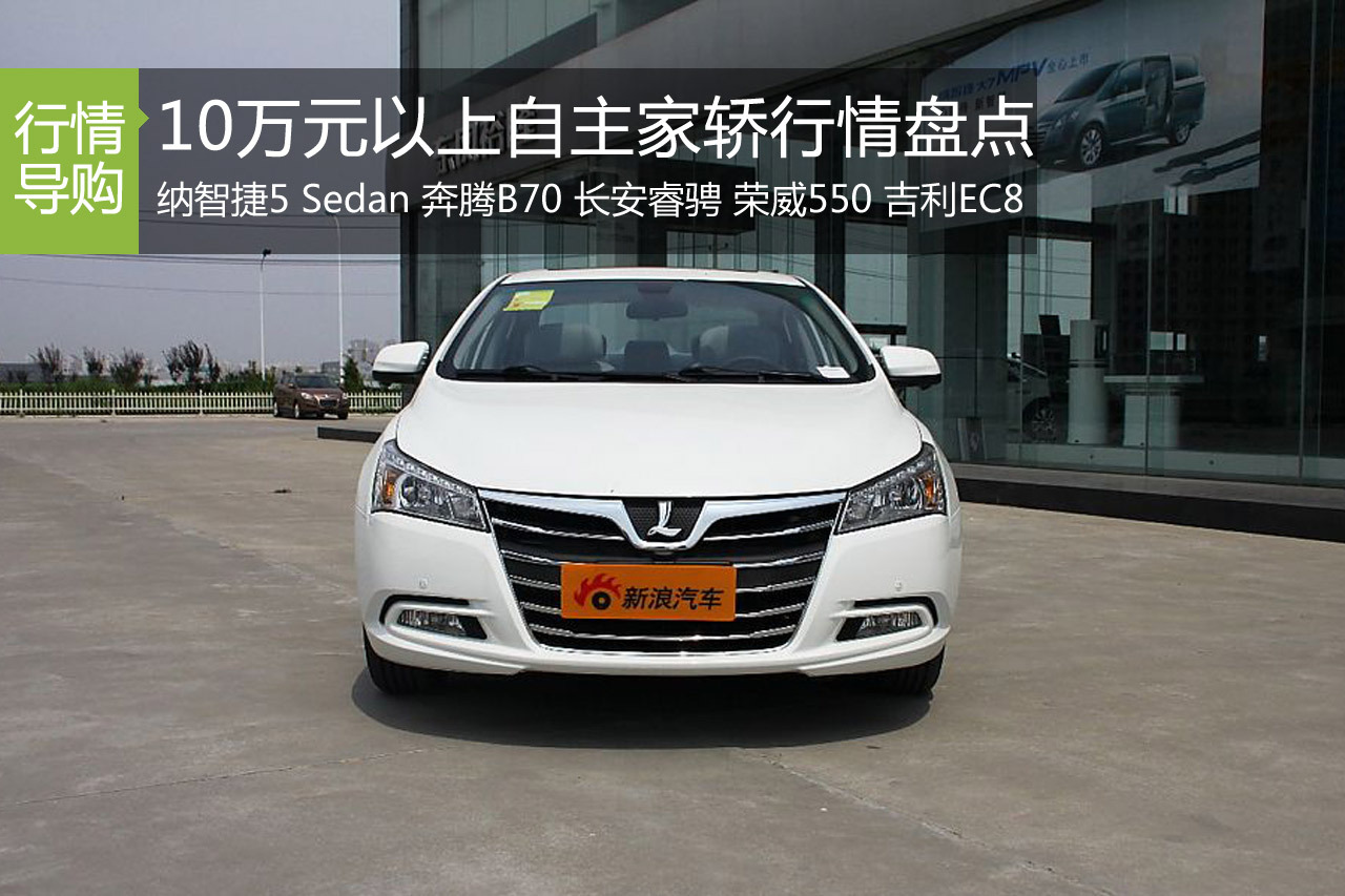 挺起脊梁 10万元以上自主家轿行情盘点