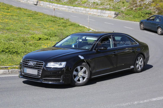 新一代奥迪A8谍照曝光 将配备自动驾驶