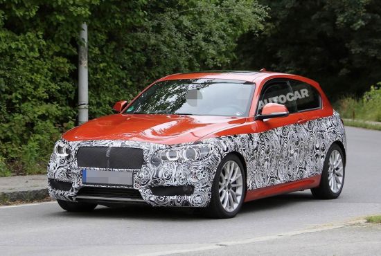 新款宝马1系谍照曝光 明年年初首发