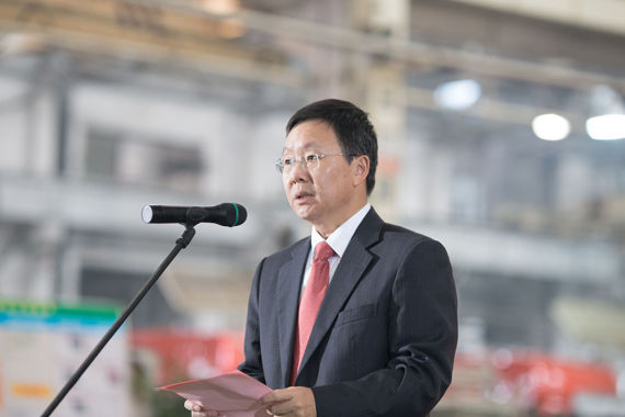 访东风柳州汽车有限公司总经理程道然