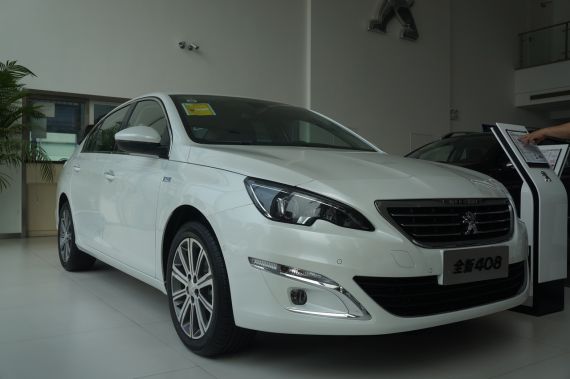 2014款标致408展车已到店 订金5000元起
