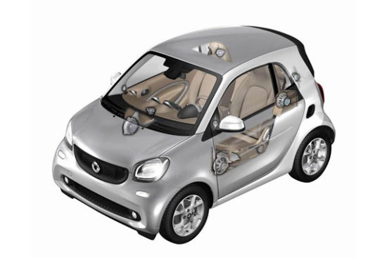 新一代Smart配备JBL音响系统 11月上市