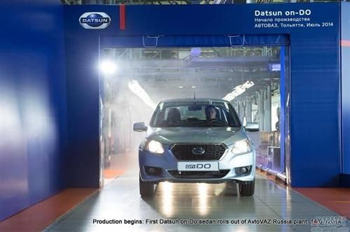 雷诺日产开始在俄罗斯投产达特桑 9月上市