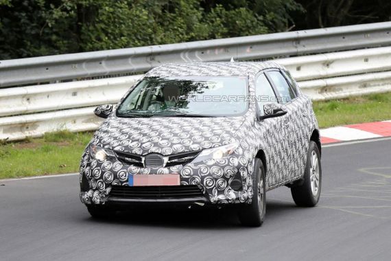 丰田Auris Cross谍照曝光 剑指本田HR-V