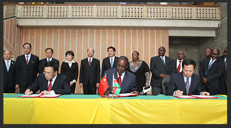 福田汽车在肯尼亚产品首发 KD工厂投产