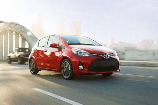 改款丰田雅力士美国发布 14845美元起