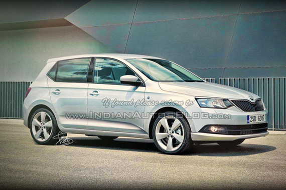 全新斯柯达晶锐假想图 将亮相巴黎车展