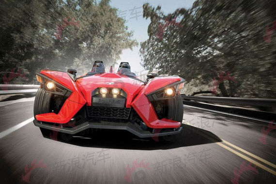 Polaris发布Slingshot三轮车 2.4万美元