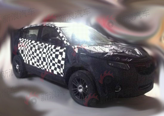 明年下半年上市 观致SUV谍照曝光