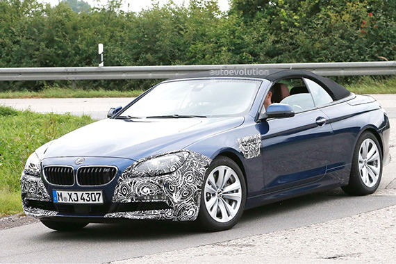 改款宝马6系敞篷版谍照曝光 明年发布