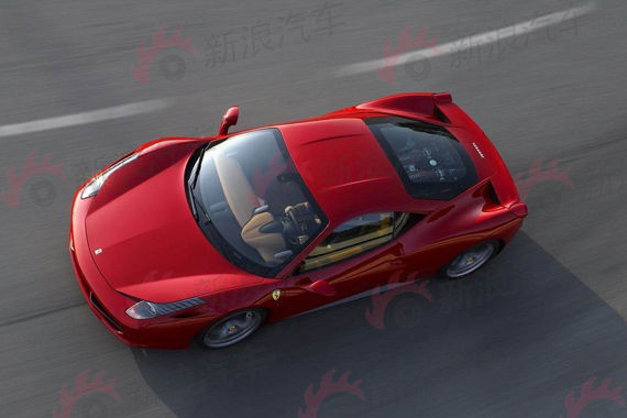新款法拉利458 Italia将在2015年发布