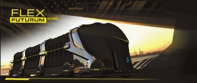 新概念卡车可自由伸缩 耐用抗冲击