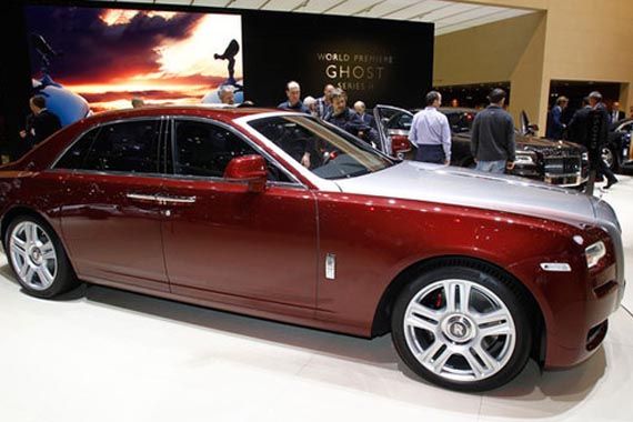 劳斯莱斯推熊猫限量版 成都车展发布