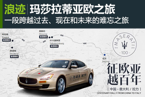 征欧亚越百年 玛莎拉蒂一百周年亚欧之旅