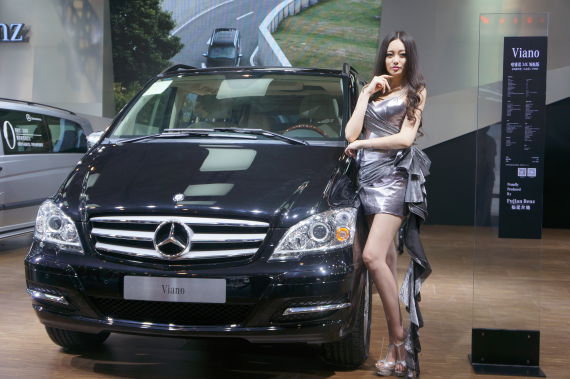 全车系重量级亮相 福建奔驰闪耀成都车展