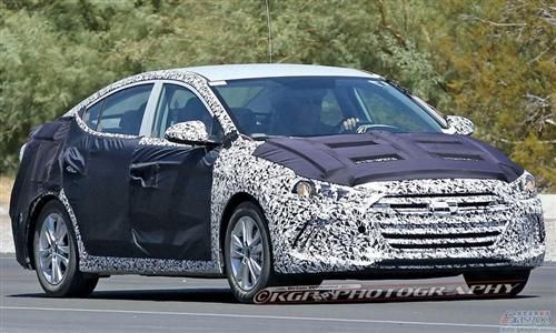 下一代现代伊兰特 尺寸加大悬挂调整